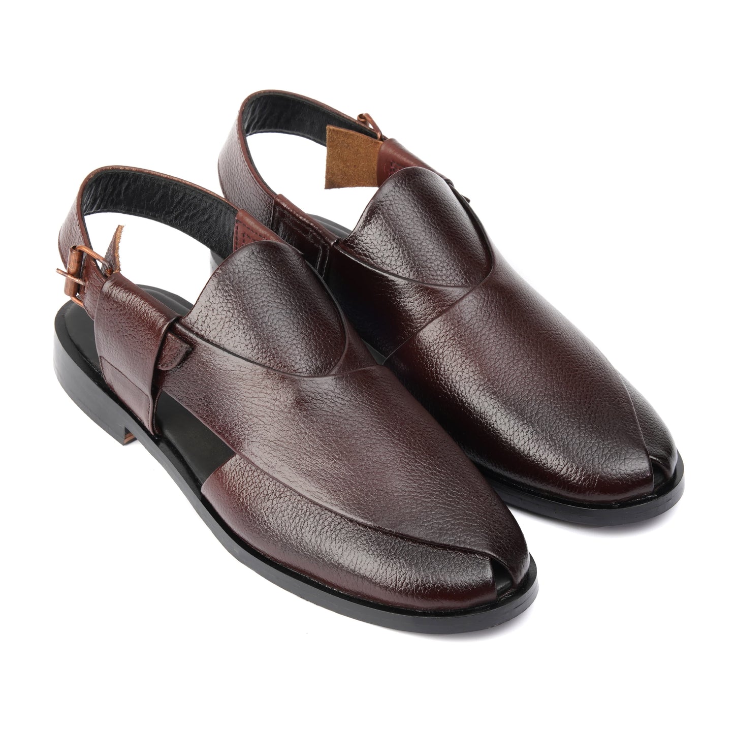 CL-03 Brown Peshawari Chappal - DeVogue