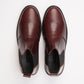 8017-Maroon Hot Pull-up Chelsea Boots - DeVogue