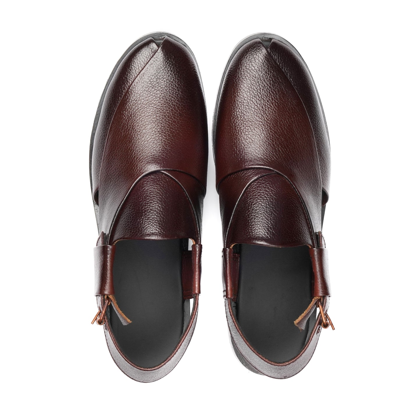 CL-03 Brown Peshawari Chappal - DeVogue