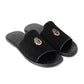 CT-01-Black Suede Chappal